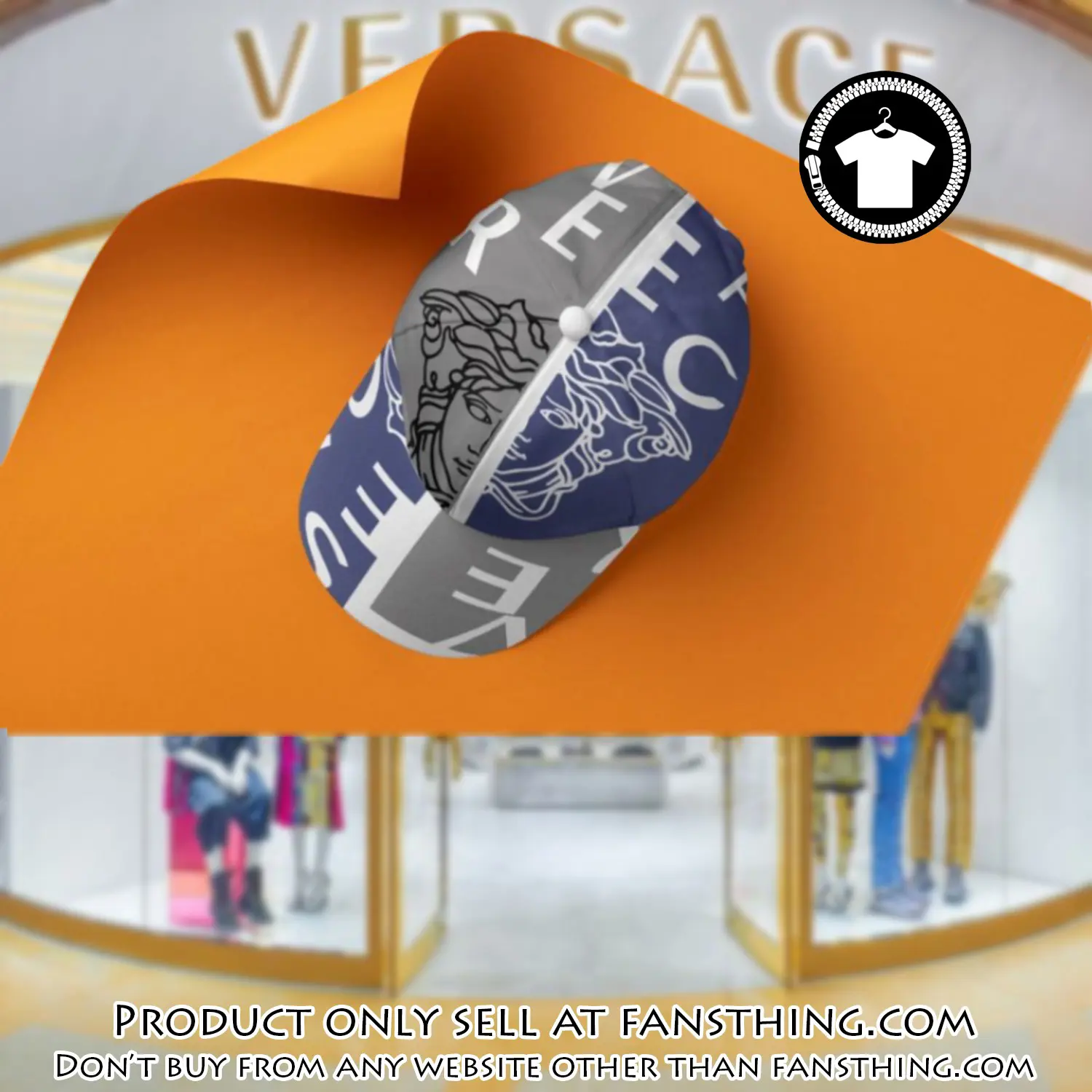 Versace luxury cap print 3d trending cap ctc1135 fst5057912
